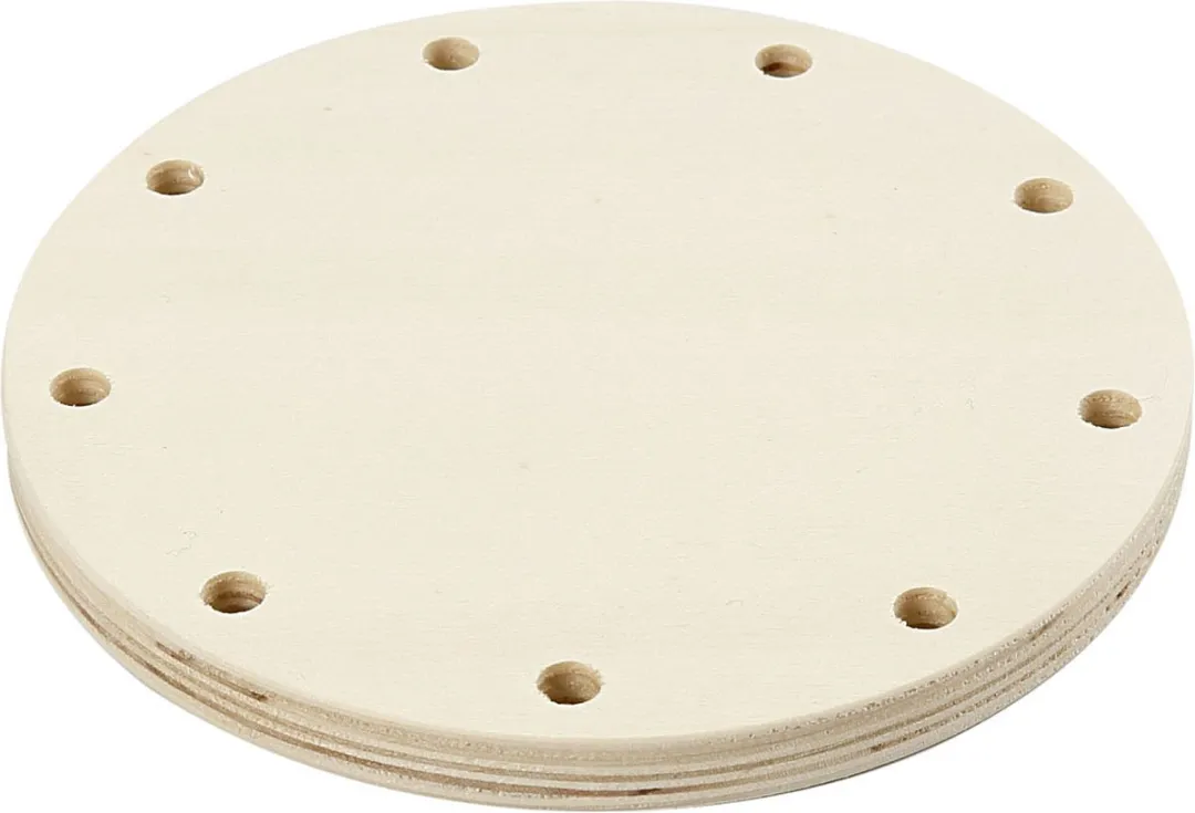 Creativ Company Creotime Weefsjabloon Mand 12x1cm Hout