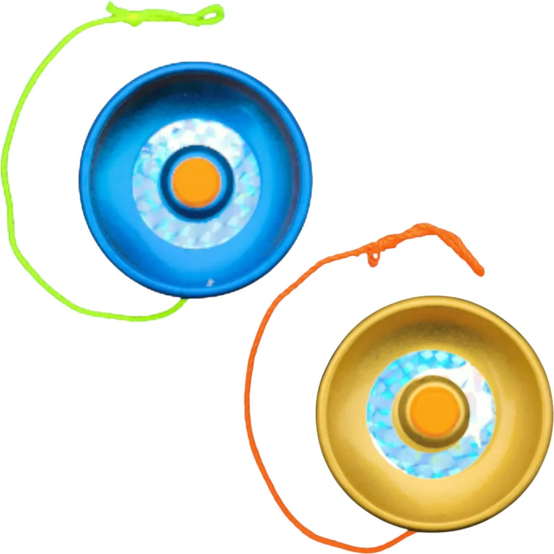 Jobber Toys Jojo Metalen Yoyo Set 2 Stuks