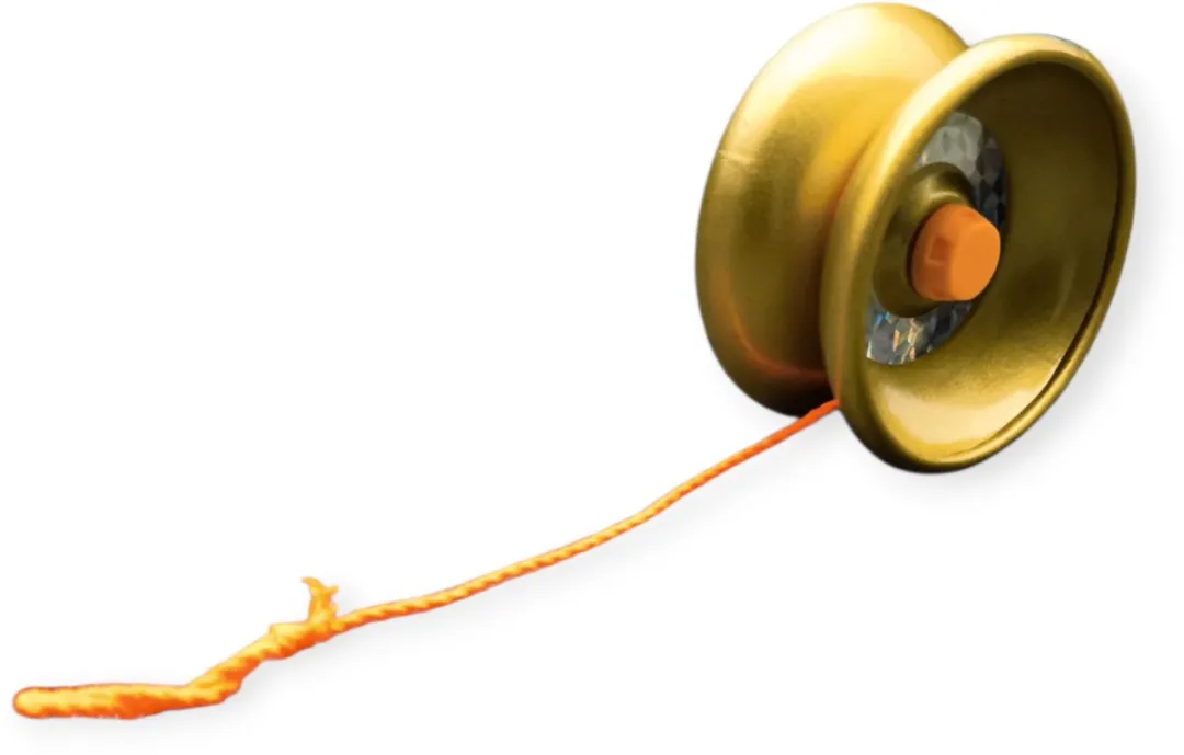 Jobber Toys Jojo Metalen Yoyo Set 2 Stuks - Metallic Multicolor