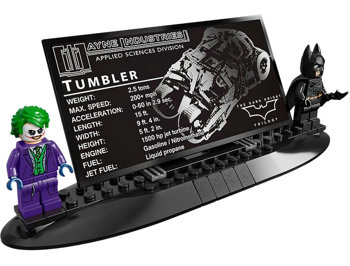 LEGO Super Heroes The Tumbler 76023 - 1869 Stukken - 2 Minifiguren - afbeelding 6 van 6