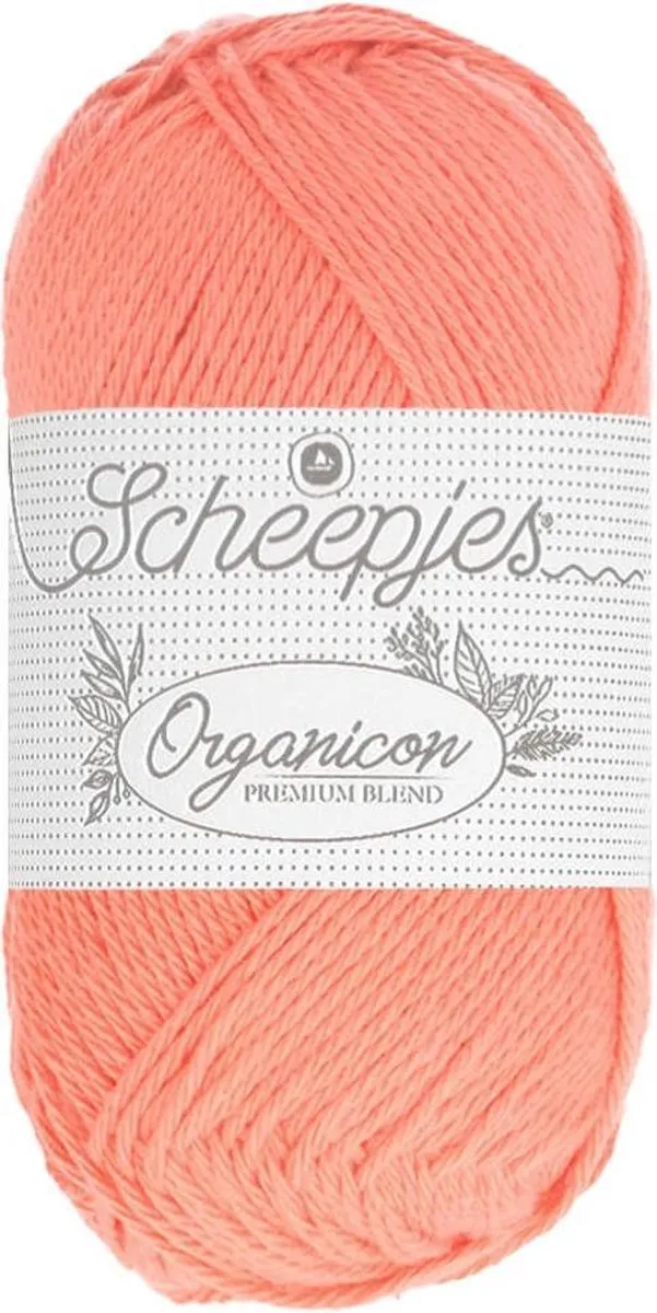 Scheepjes Organicon 50g Roze - 1 Bol
