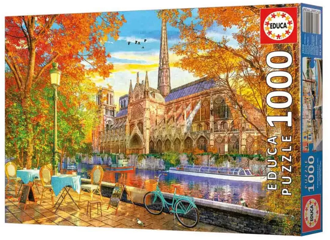 Educa Notre Dame Puzzel 1000 Stuks - Multicolor