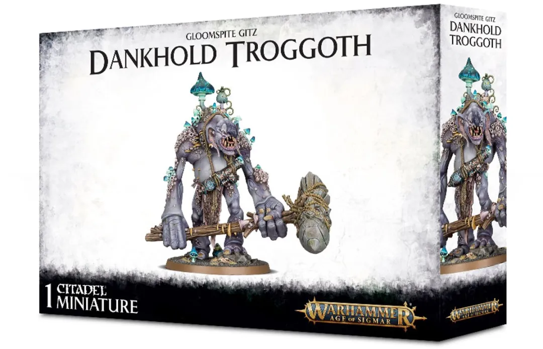 Games Workshop Warhammer Age of Sigmar Gloomspite Gitz Dankhold Troggoth