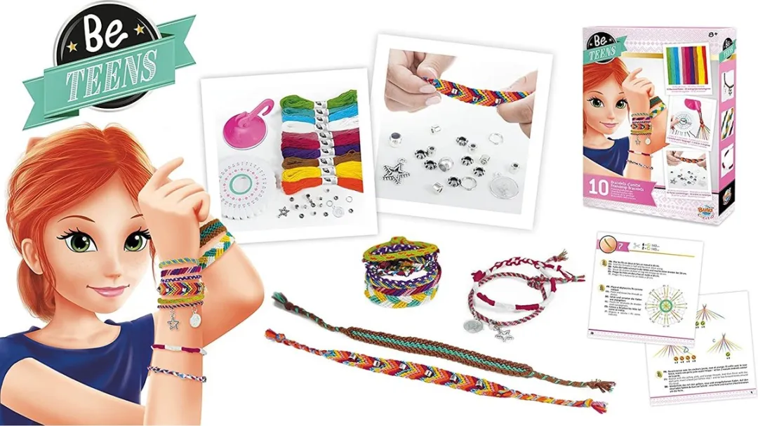 Buki France Vriendschapsbandjes maken - Meerkleurig - 10 Stuks