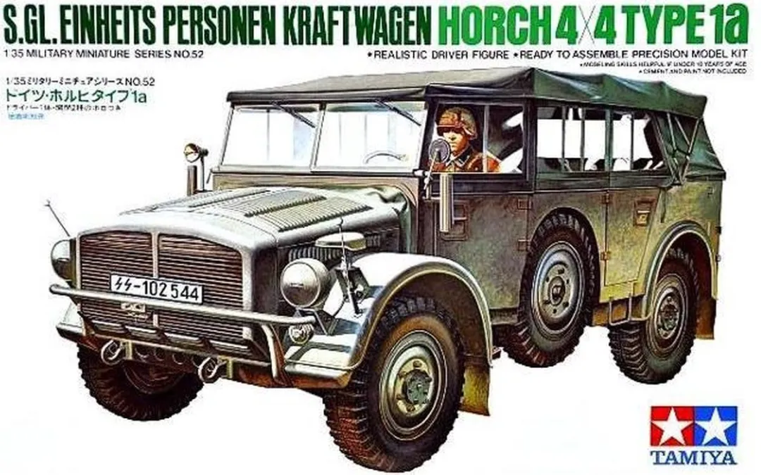 Tamiya 35052 German Horch 4x4 Type1A Modelbouwpakket