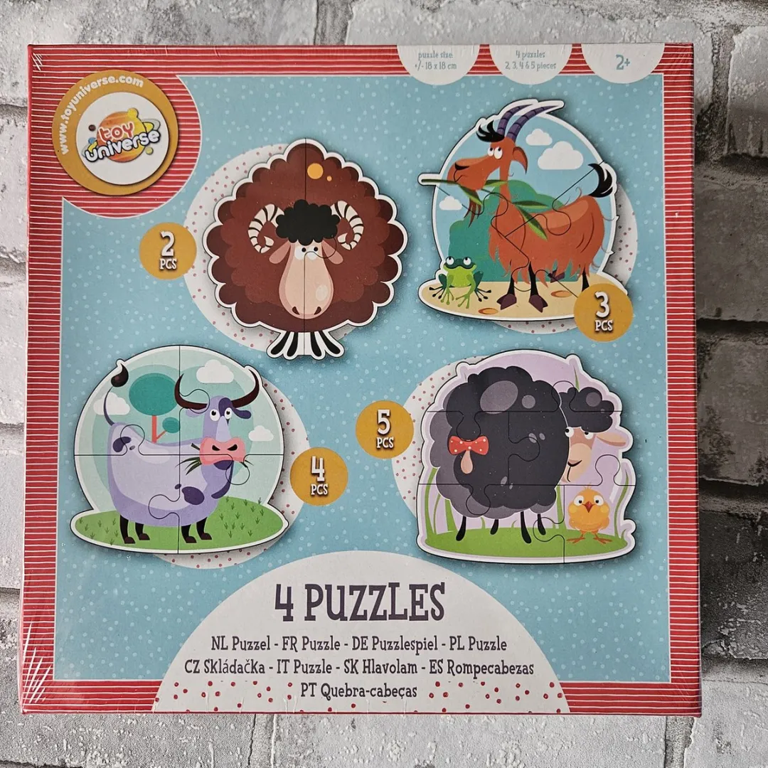 Toy Universe Boerderij Dieren Puzzel