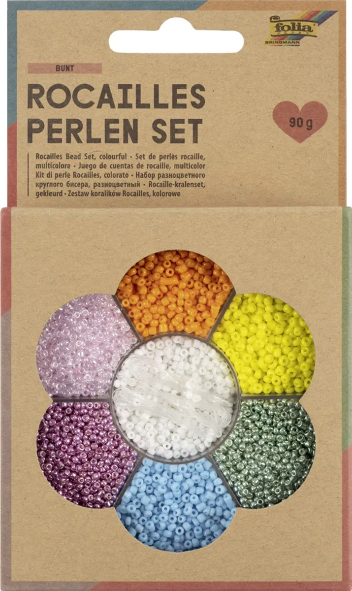 Folia Zilveren Rocailles Kralenset