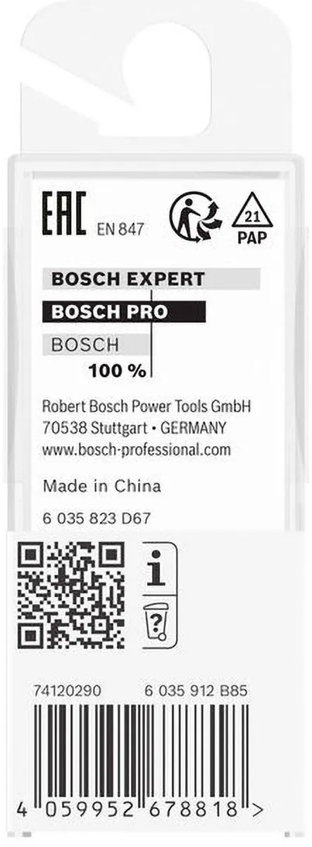 Bosch PRO T-sleuffrees 10,5 x Ø6,6mm - 2608629683