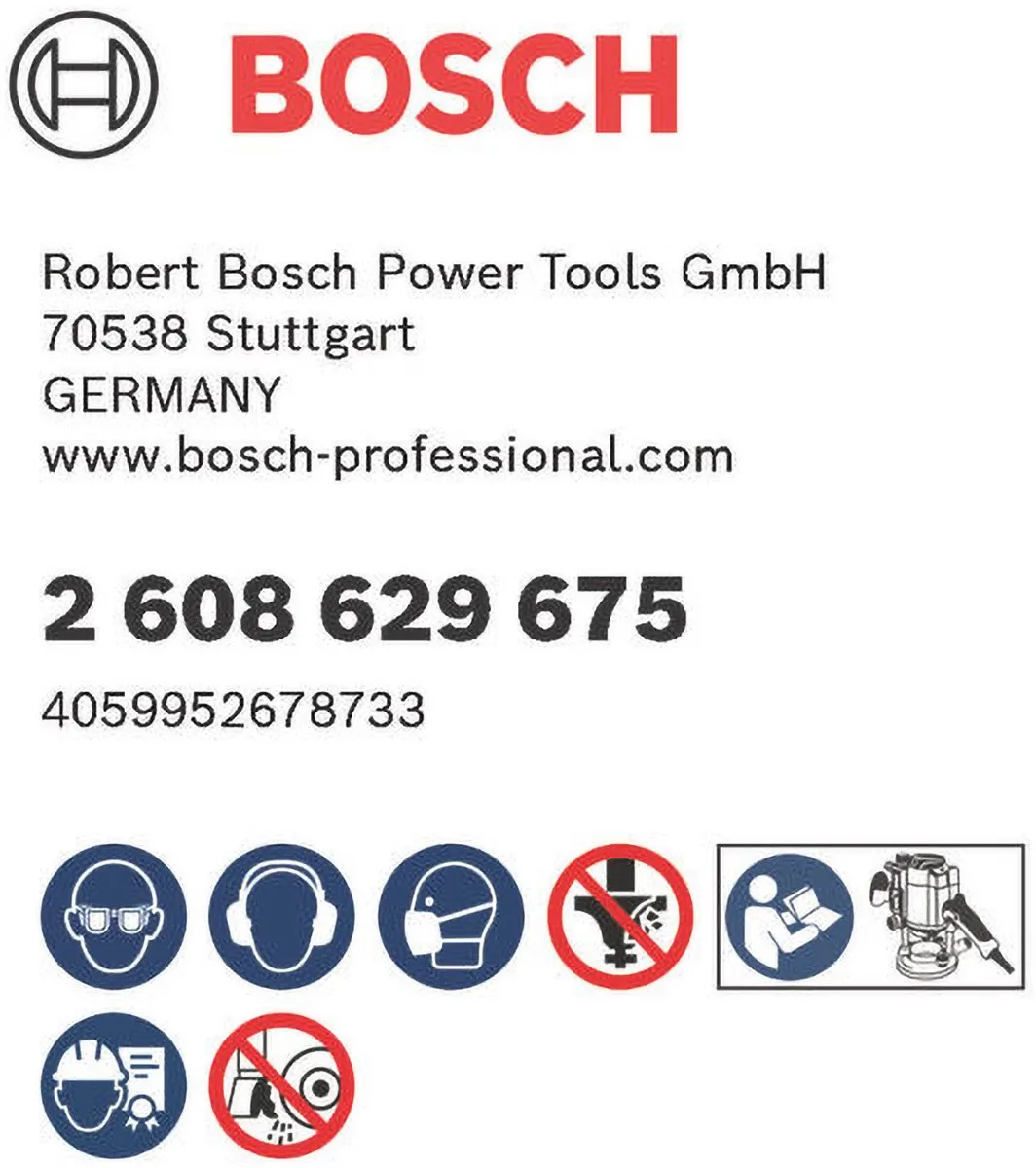 Bosch PRO Vlakfrees Ø19mm L25,4mm - Hout/Hardhout