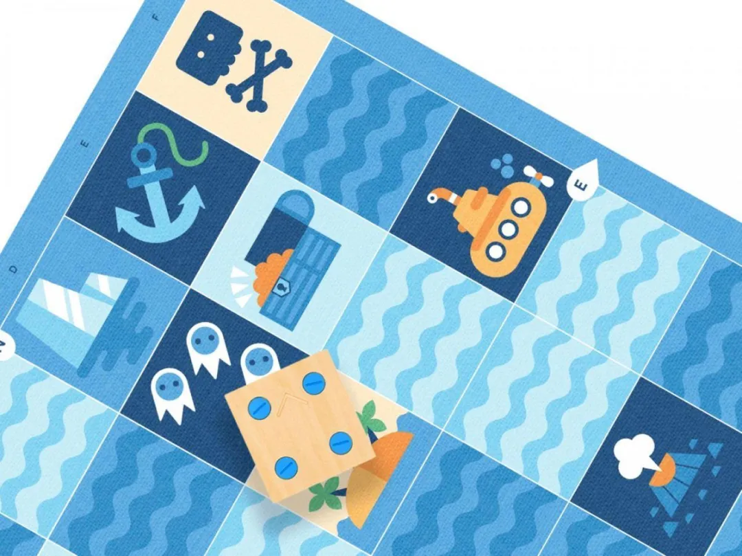 Primo Toys PRIMO009A-DE Cubetto STEM Coding Adventure Pack Blue Ocean Uitbreidingsset – Vanaf 3 jaar