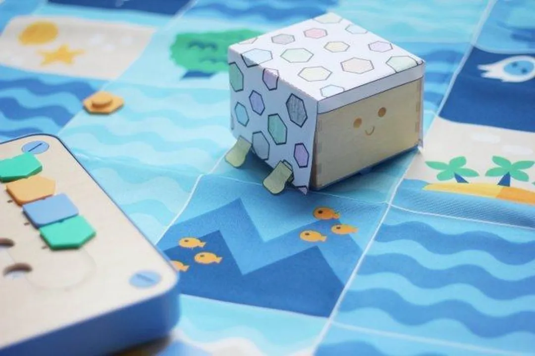 Primo Toys PRIMO009A-DE Cubetto STEM Coding Adventure Pack Blue Ocean Uitbreidingsset – Vanaf 3 jaar