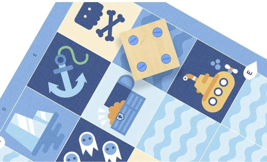 Primo Toys PRIMO009A-DE Cubetto STEM Coding Adventure Pack Blue Ocean Uitbreidingsset – Vanaf 3 jaar