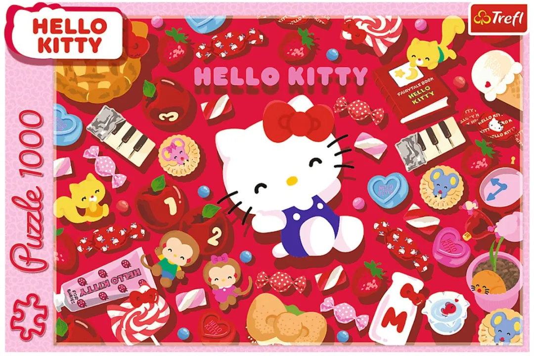 Trefl Hello Kitty Puzzel 1000 Stuks - Multicolor