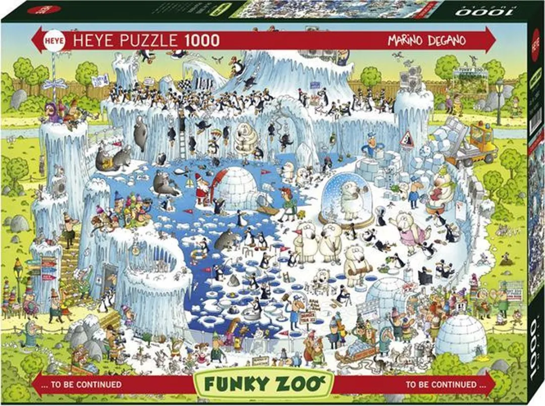 Heye Polar Habitat Puzzle 1000 Stuks - Multicolor
