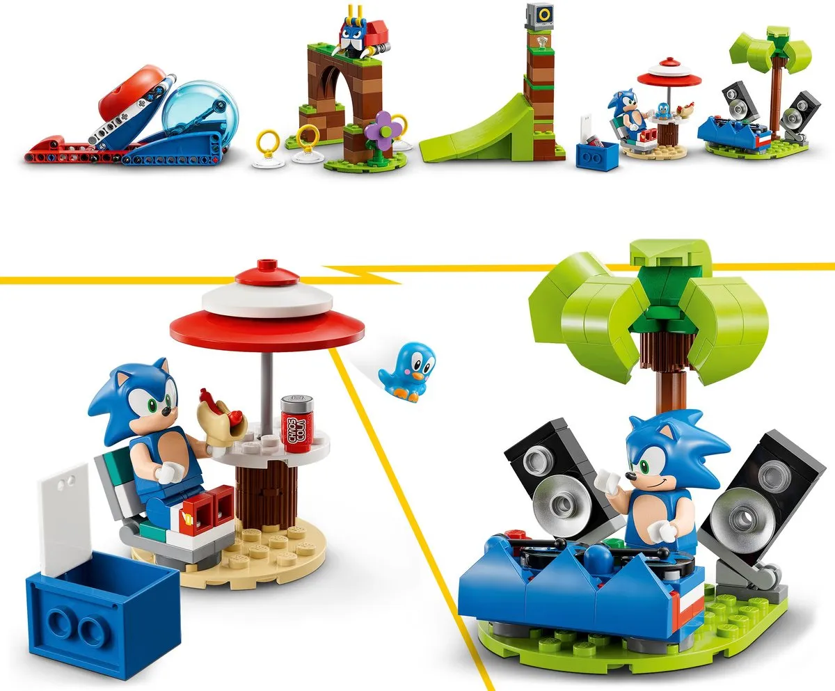 LEGO Sonic the Hedgehog Sonics Supersnelle Uitdaging 76990 - 292 Stukken