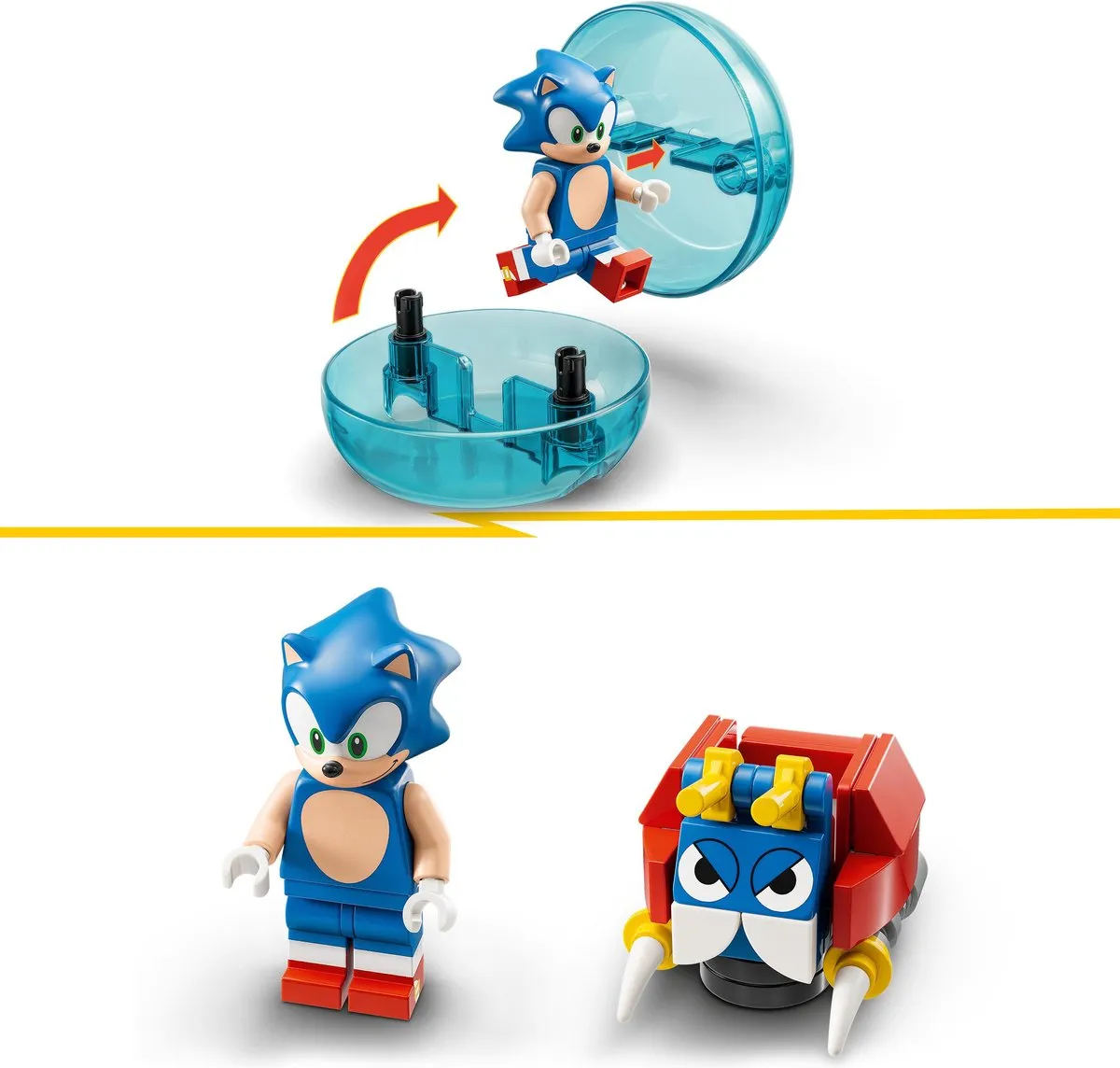 LEGO Sonic the Hedgehog Sonics Supersnelle Uitdaging 76990 - 292 Stukken