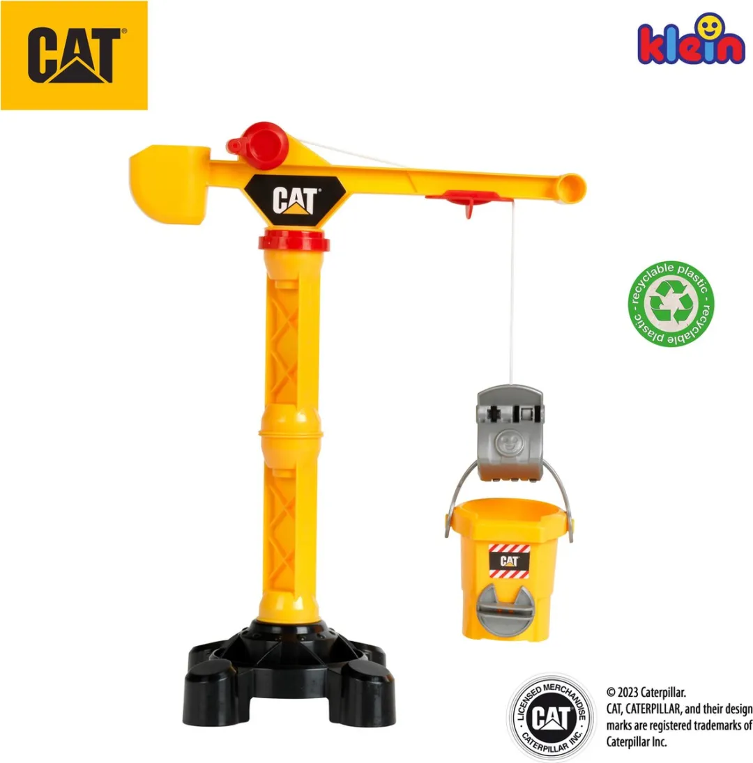 Klein Toys Cat Bouwkraan 3256 - 42cm - Geel/Zwart - afbeelding 3 van 6