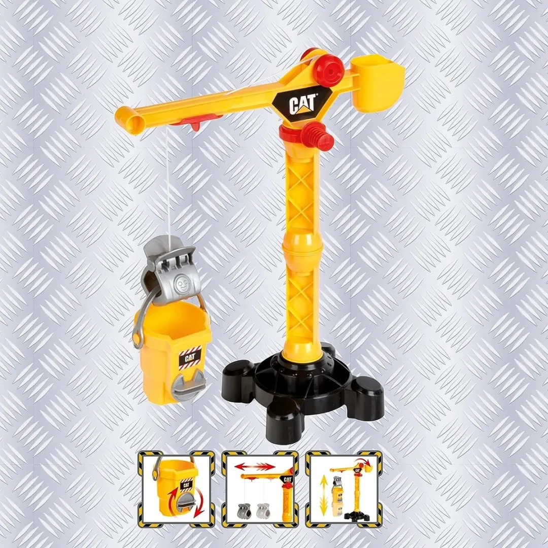 Klein Toys Cat Bouwkraan 3256 - 42cm - Geel/Zwart - afbeelding 5 van 6