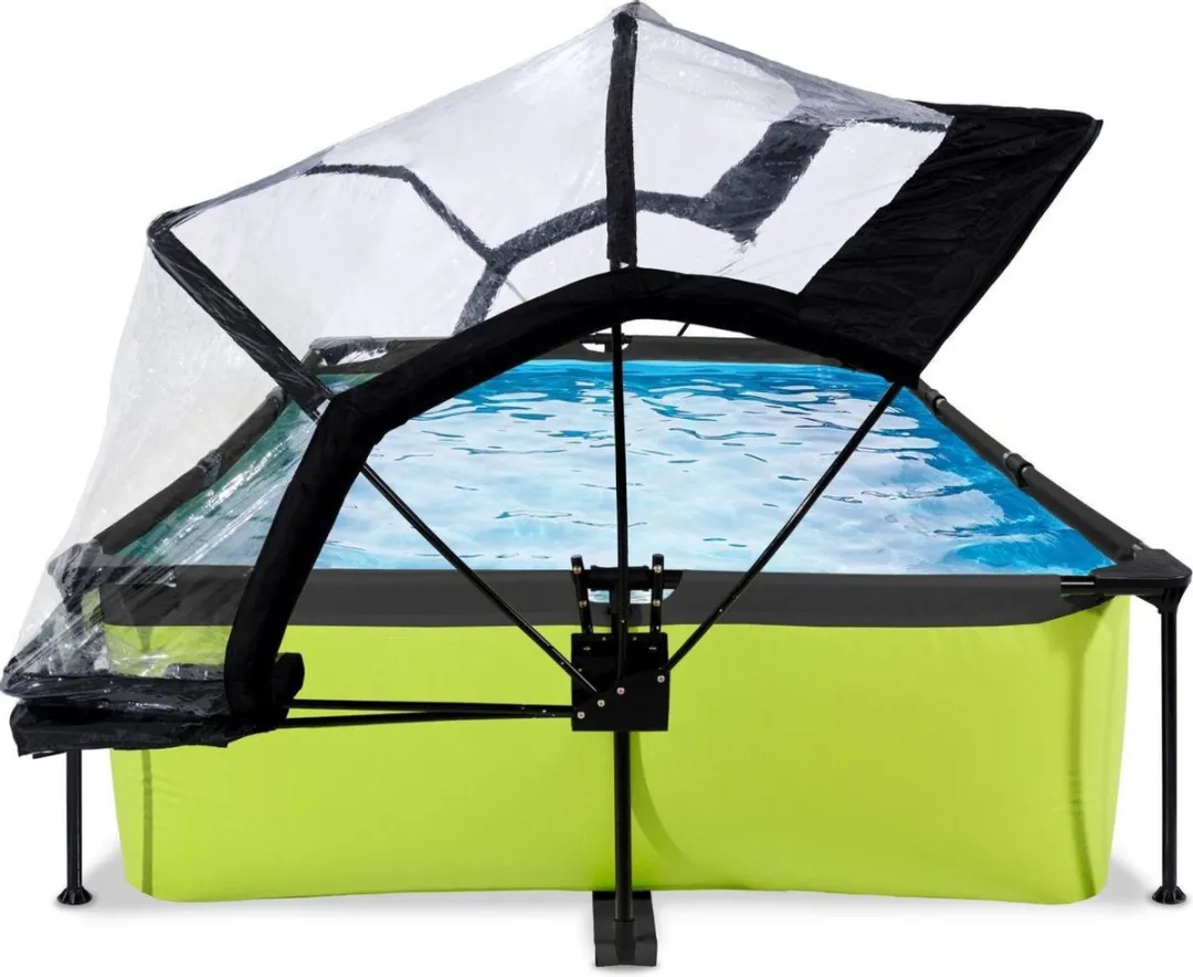 EXIT Lime Zwembad 300x200x65cm - Groen - met Filterpomp & Overkapping - afbeelding 6 van 6