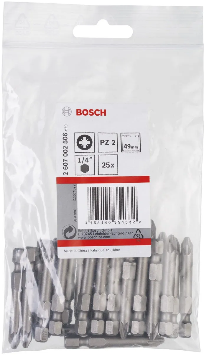 Bosch XH-TORS/PZ 2 49mm - 25 Stuks