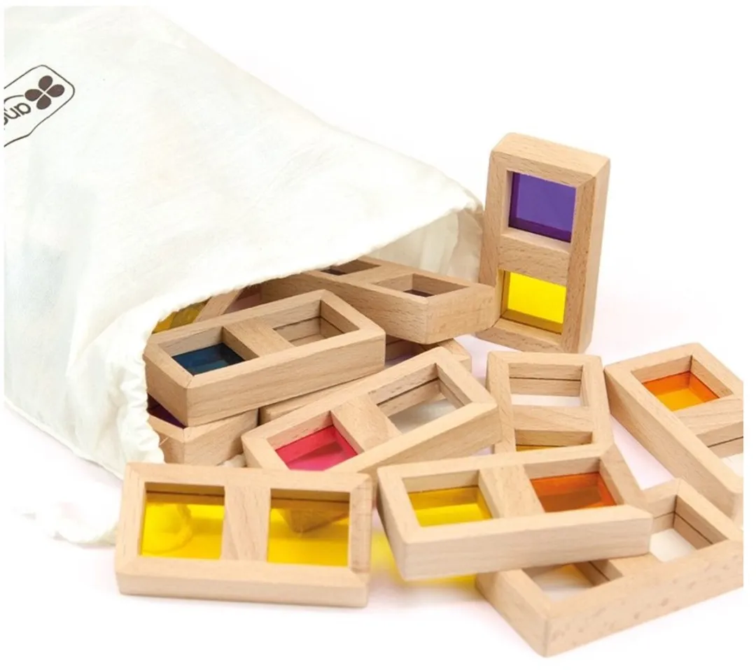 Andreu Toys Domino Multicolor - 1 Stuk
