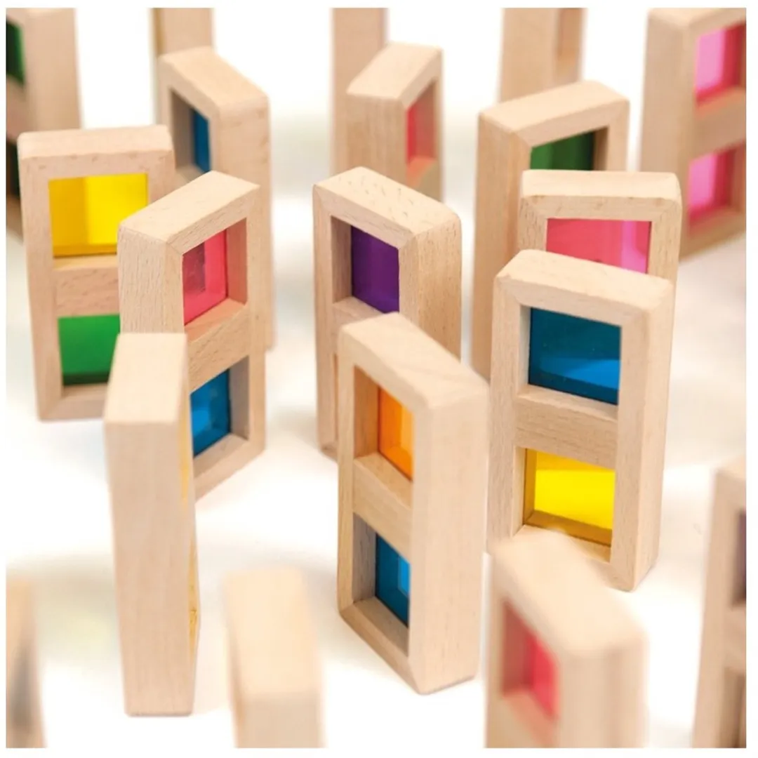 Andreu Toys Domino Multicolor - 1 Stuk
