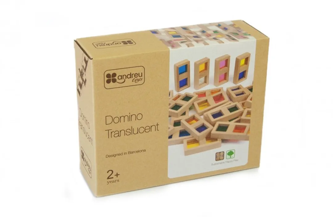Andreu Toys Domino Multicolor - 1 Stuk