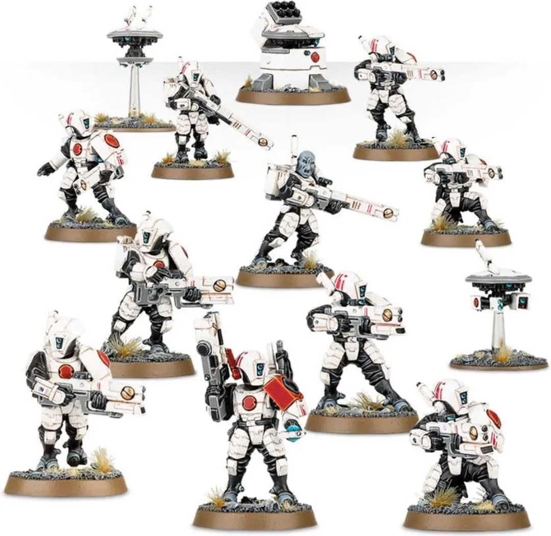 Games Workshop Warhammer 40k Tau Empire Fire Warriors 56-06