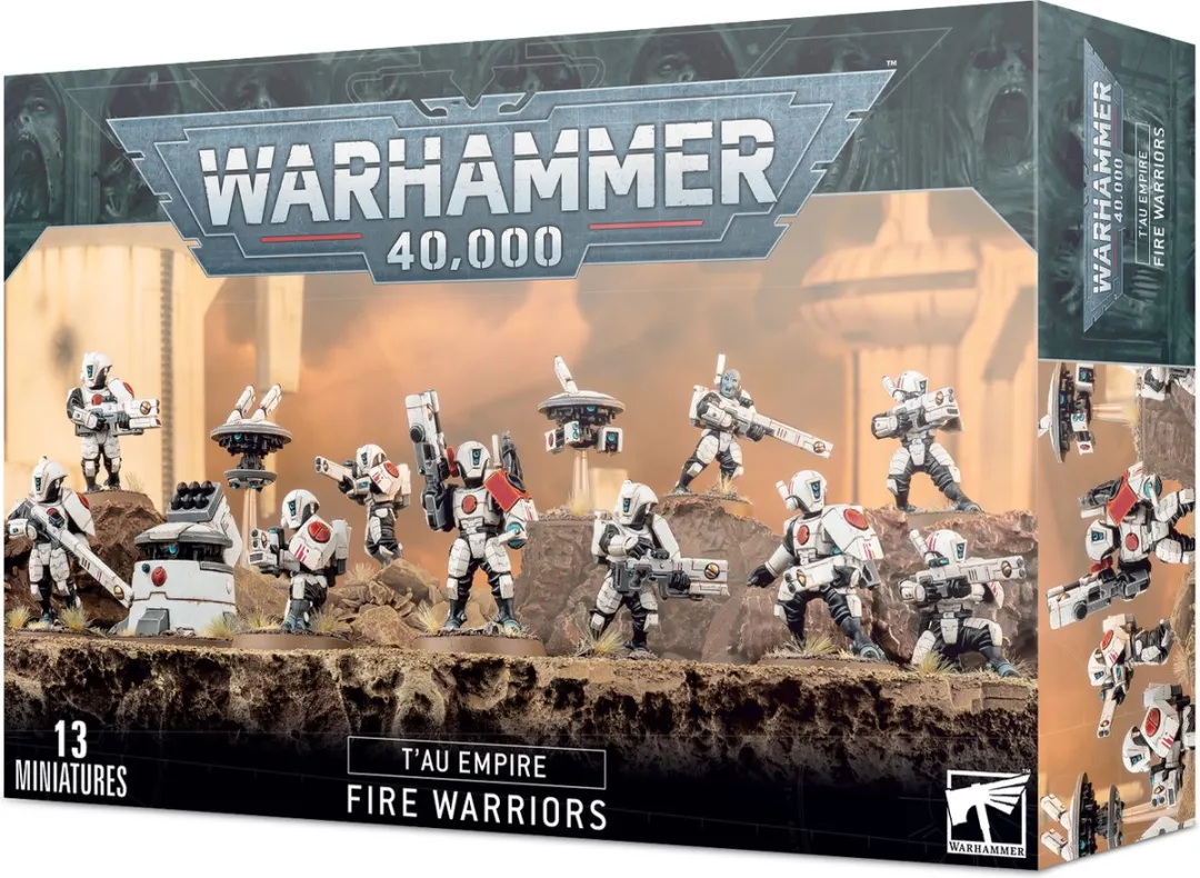 Games Workshop Warhammer 40k Tau Empire Fire Warriors 56-06