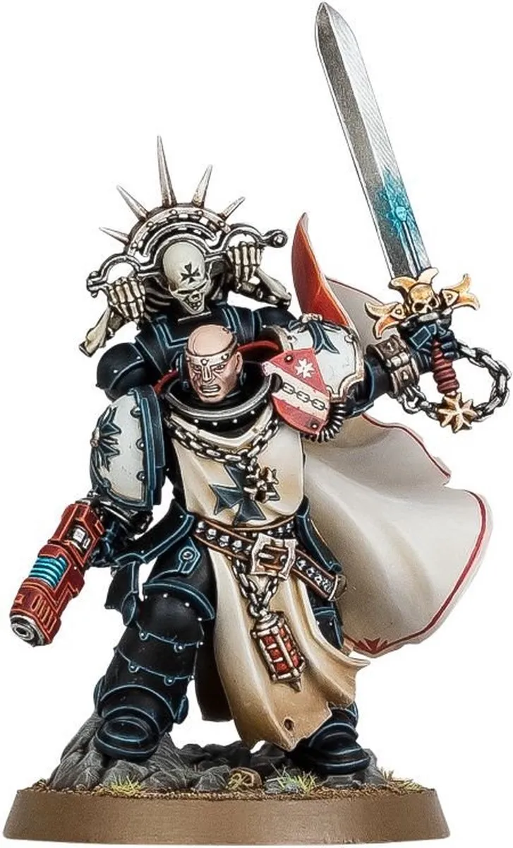 Games Workshop Space Marines Black Templars Marshal