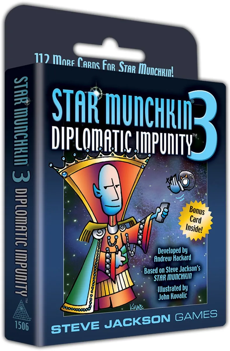 Steve Jackson Games Munchkin Star Munchkin 3 Diplomatic Impunity - 3-6 Spelers