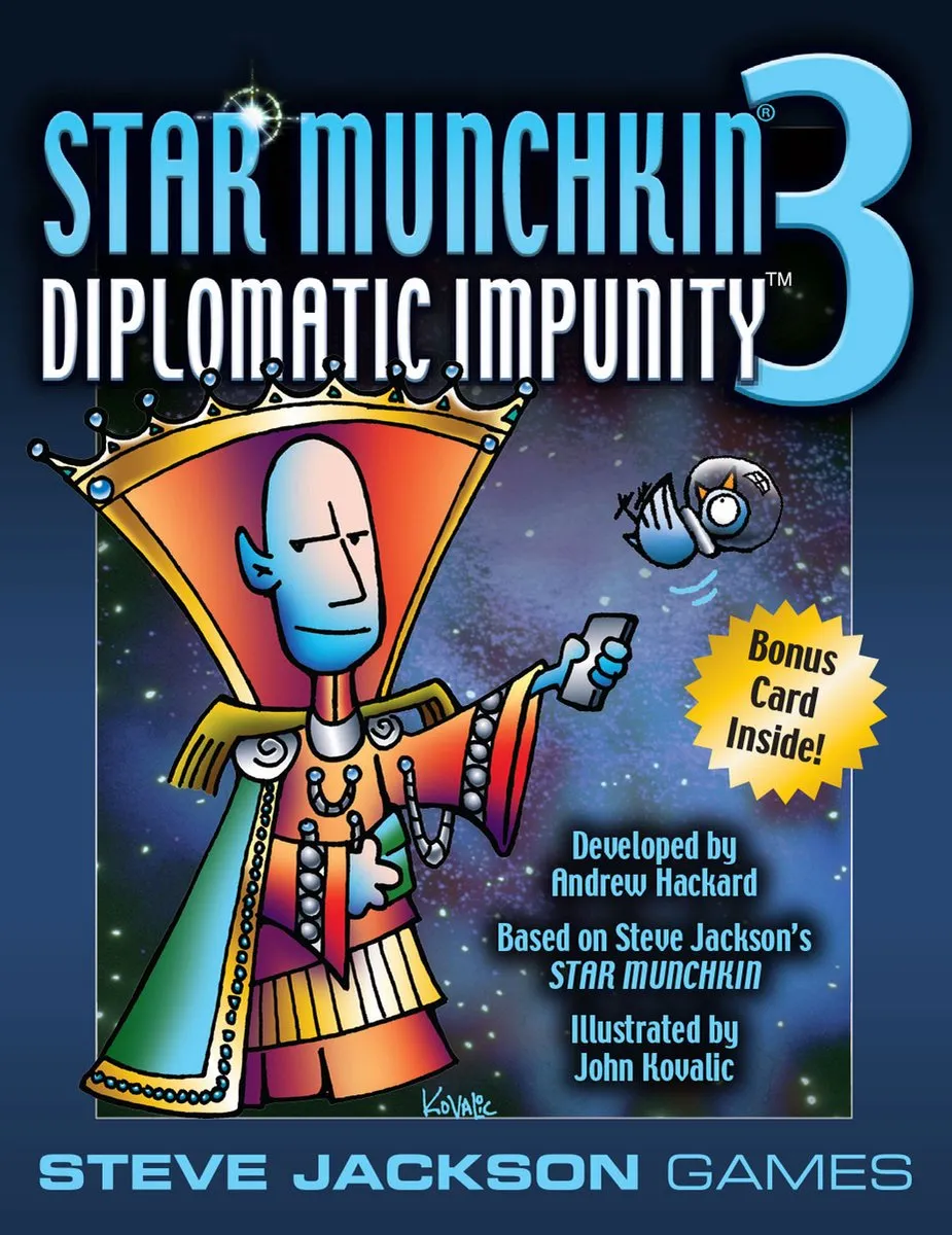 Steve Jackson Games Munchkin Star Munchkin 3 Diplomatic Impunity - 3-6 Spelers