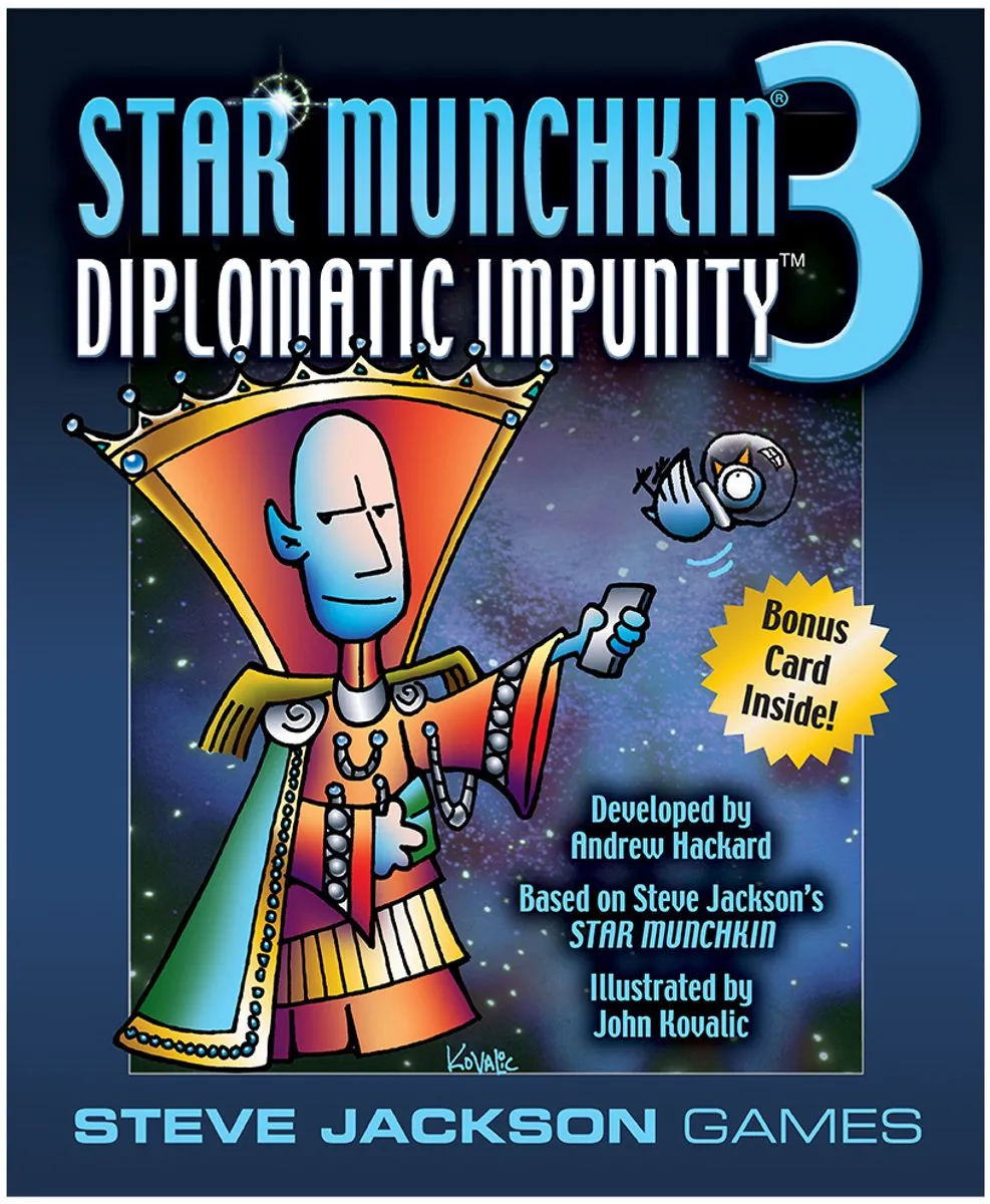 Steve Jackson Games Munchkin Star Munchkin 3 Diplomatic Impunity - 3-6 Spelers