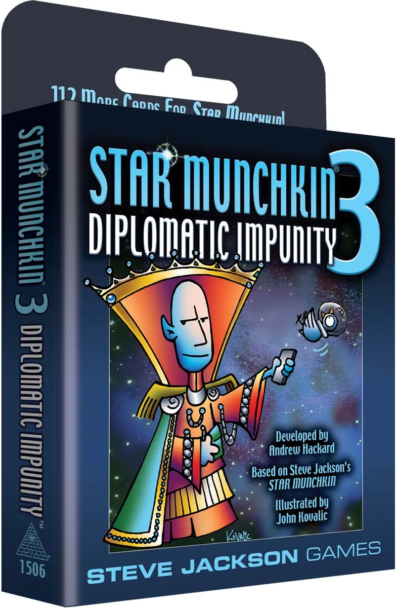Steve Jackson Games Munchkin Star Munchkin 3 Diplomatic Impunity
