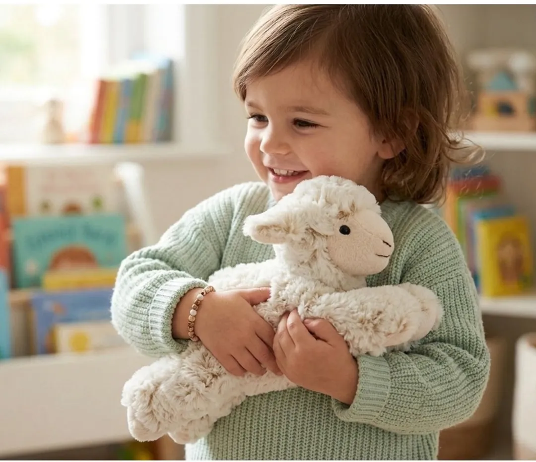 PIA Soft Toys Pluche Schapen 22cm - 2 Stuks Wit
