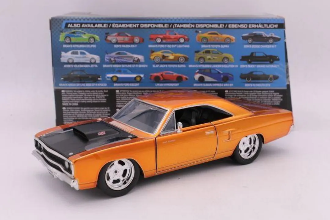 Jada Toys 1970 Plymouth Road Runner Modelauto 1:24 - Oranje