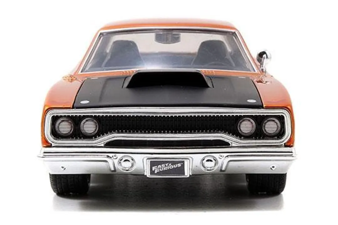 Jada Toys 1970 Plymouth Road Runner Modelauto 1:24 - Oranje - afbeelding 6 van 6