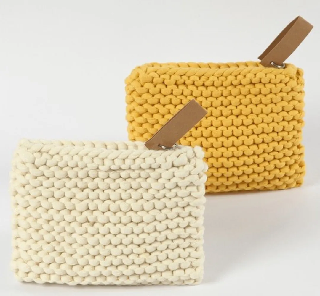 Creativ Company Katoenen Portemonnee 9x12cm - Multicolor