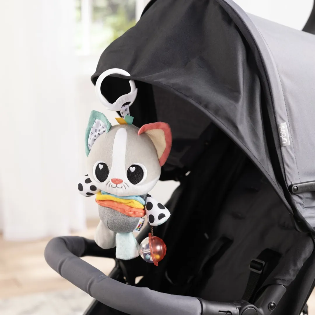 Lamaze Millie de Kat Knuffel - Educatief Speelgoed - Grijs