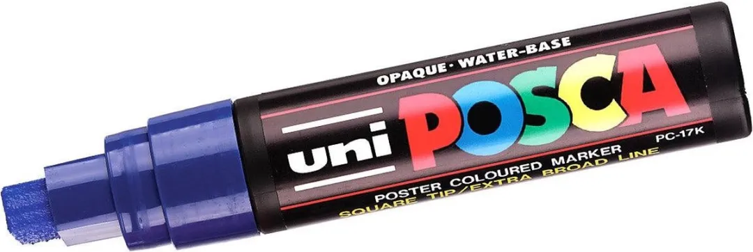 Posca Uni PC17K Verfmarker - Zwart