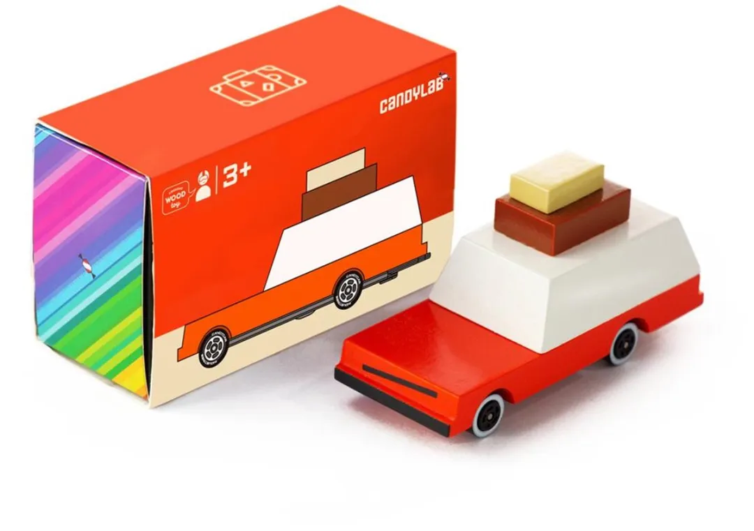Candylab Candycar World Luggage Wagon W021 - Multicolor