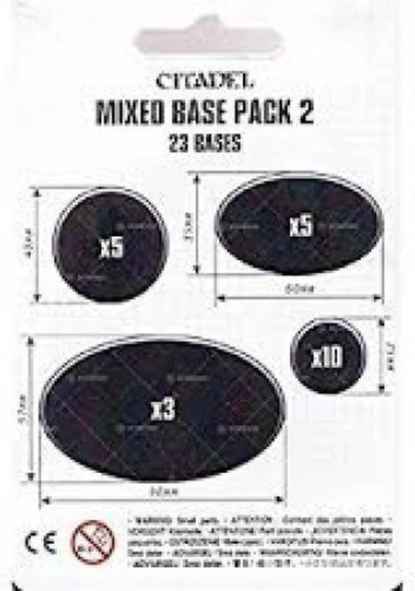 Games Workshop Citadel Mixed Base Pack 2