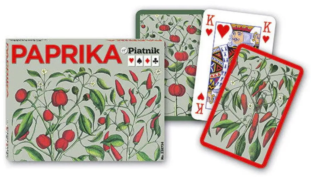 Piatnik Paprika Speelkaarten PIA-238734 - Dubbeldeks