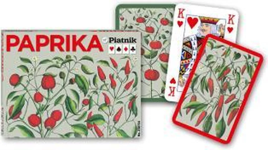 Piatnik Paprika Speelkaarten PIA-238734 - Dubbeldeks