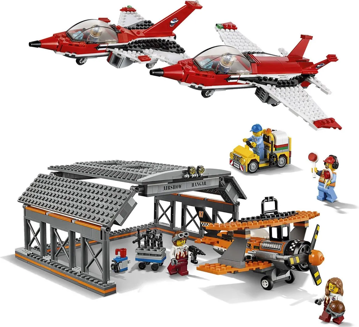 LEGO City Luchtvaartshow 60103 - 670 Stukken - 6 Minifiguren