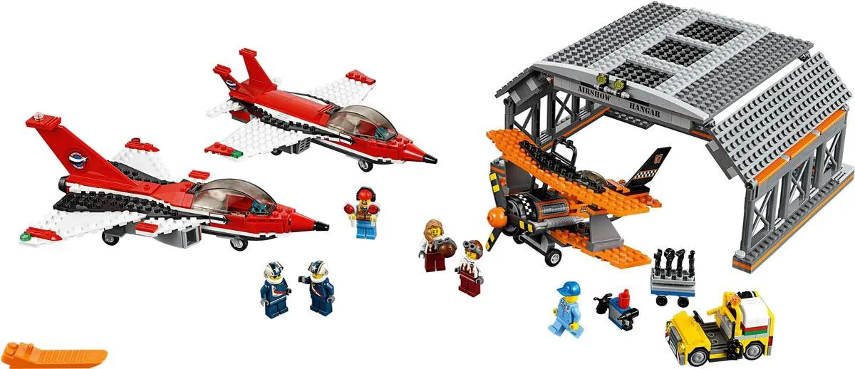 LEGO City Luchtvaartshow 60103 - 670 Stukken - 6 Minifiguren