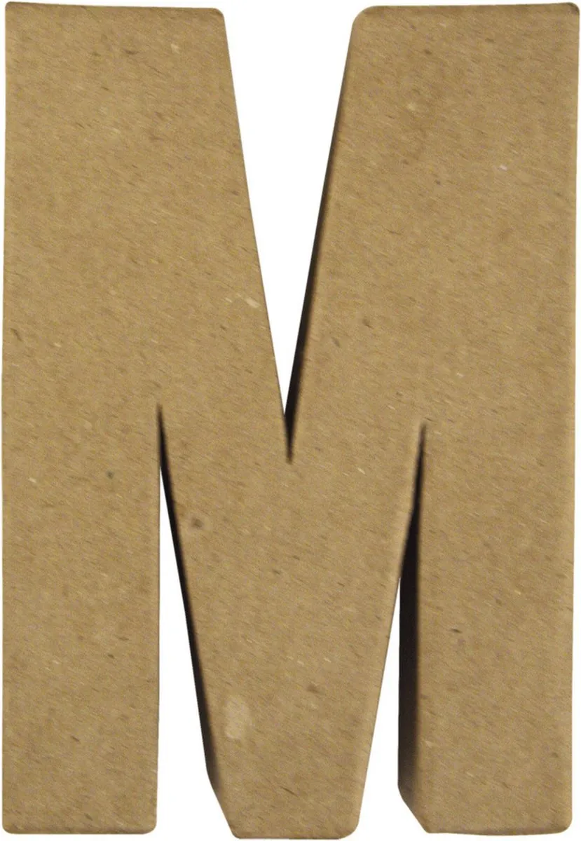 Rayher Papier Mache Letter M