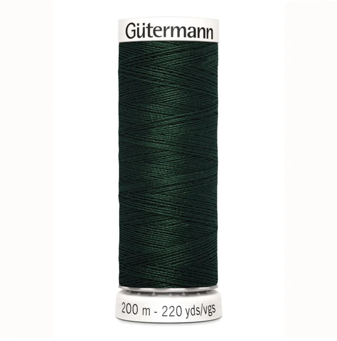Gutermann Polyester Naaigaren 200m - Groen