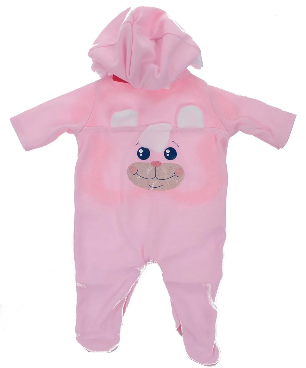 Johntoy Baby Rose Babypoppenkleren