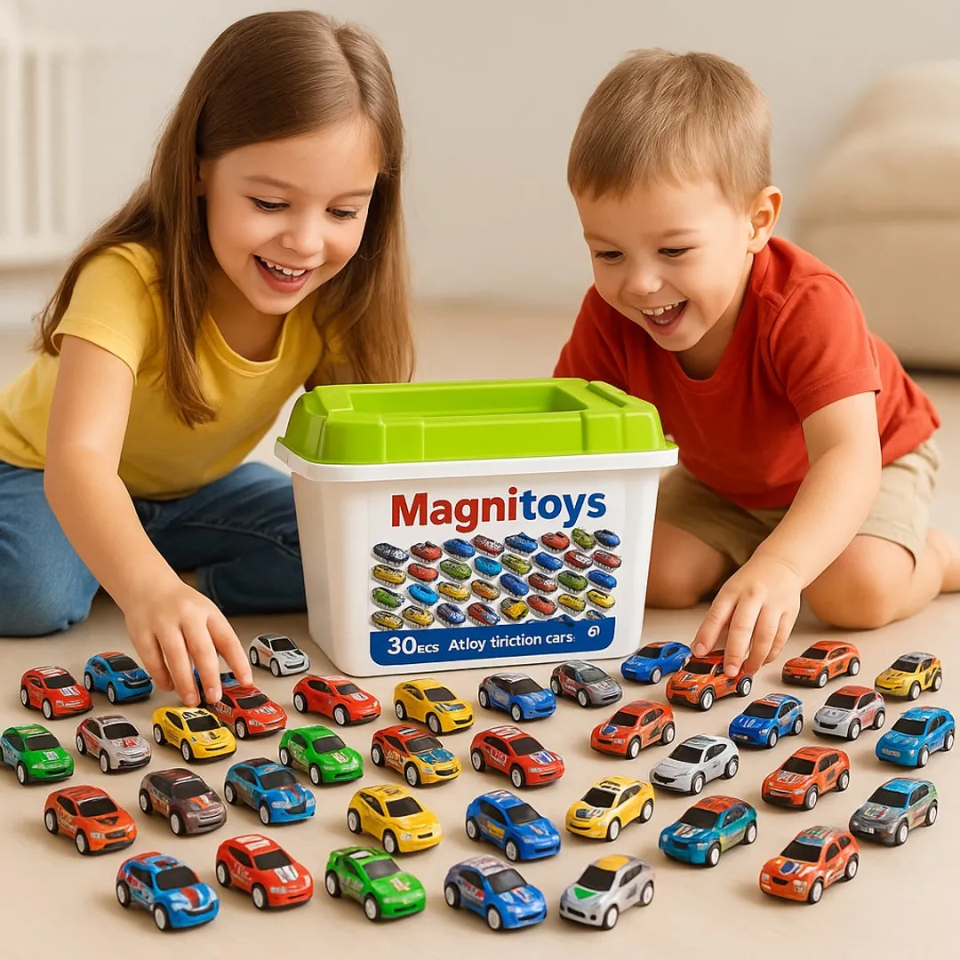 MagniToys Auto Speelgoedset 30 Stuks